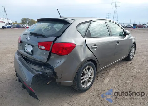 2012 Kia Forte Ex z USA, uszkodzony, nr VIN KNAFU5A27C5481994